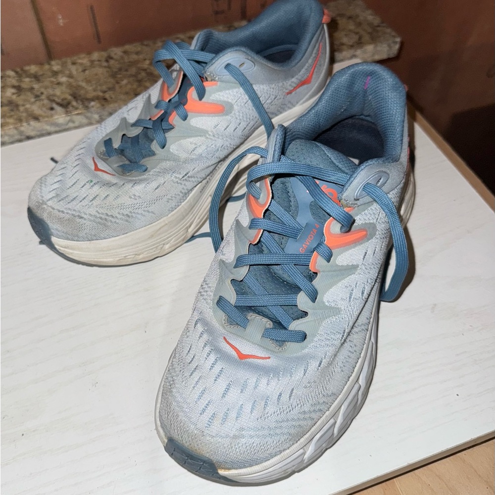 Hoka One One Gaviota 4 Athletic Running Shoes Size 8.5